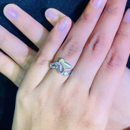 Silver Butterfly Grace 92.5 Silver Ring