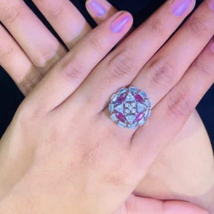 Silver Regal Radiance 92.5 Silver  Ring