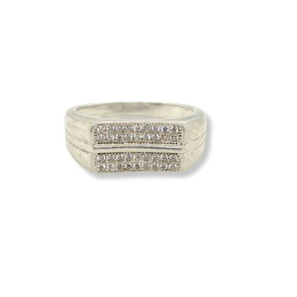 Twin Horizon 92.5 Silver Ring